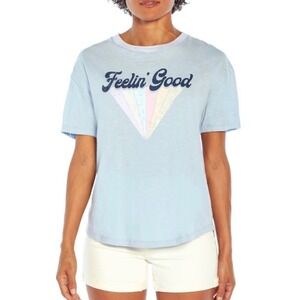NWT Wildfox Feelin' Good Graphic Tee, Size Small, Summer, Vacation, Resortwear